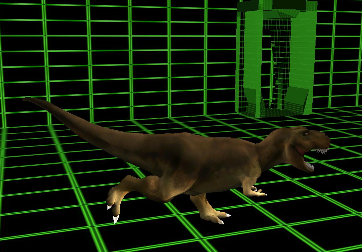 T-Rex fits in the HIVE!